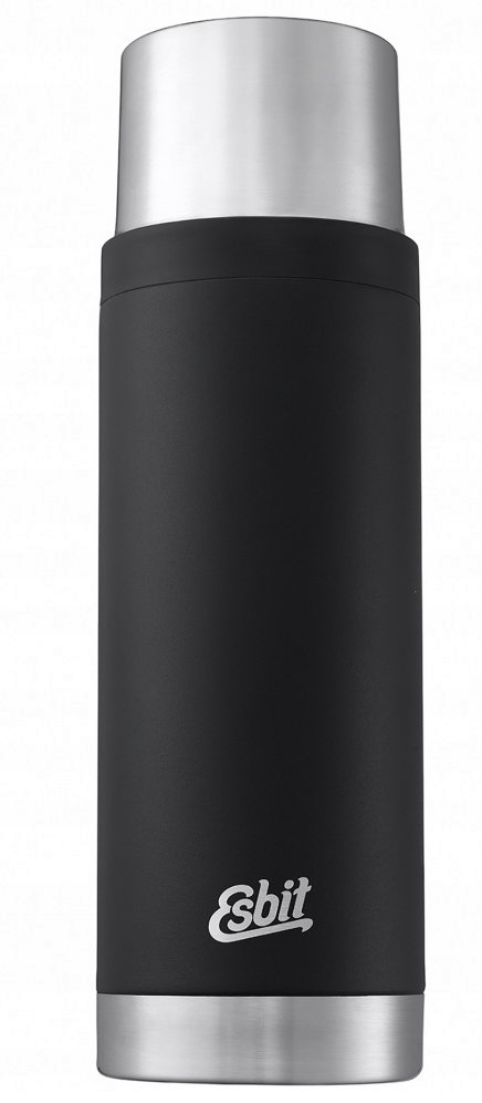 Termos Esbit Sculptor Vacuum Flask 1L Czarny Próżniowy 2 Kubki