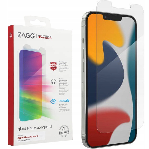 

Szkło z ochroną wzroku do iPhone 13 13 Pro, Zagg