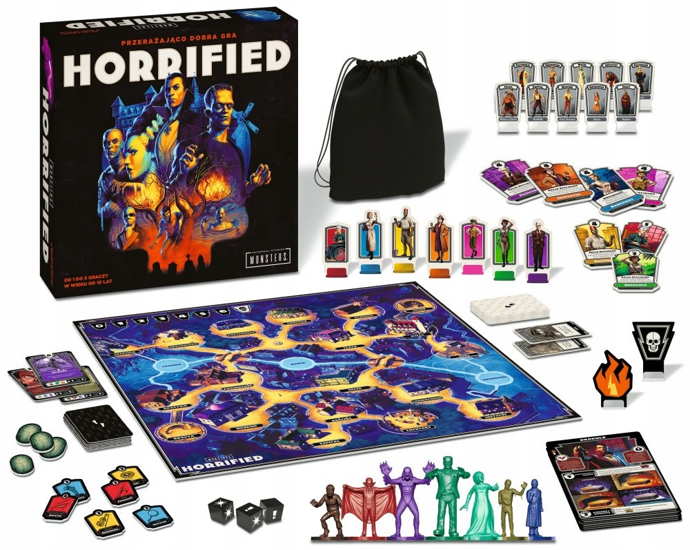 Ravensburger Gra planszowa Horrified Wersja Pl