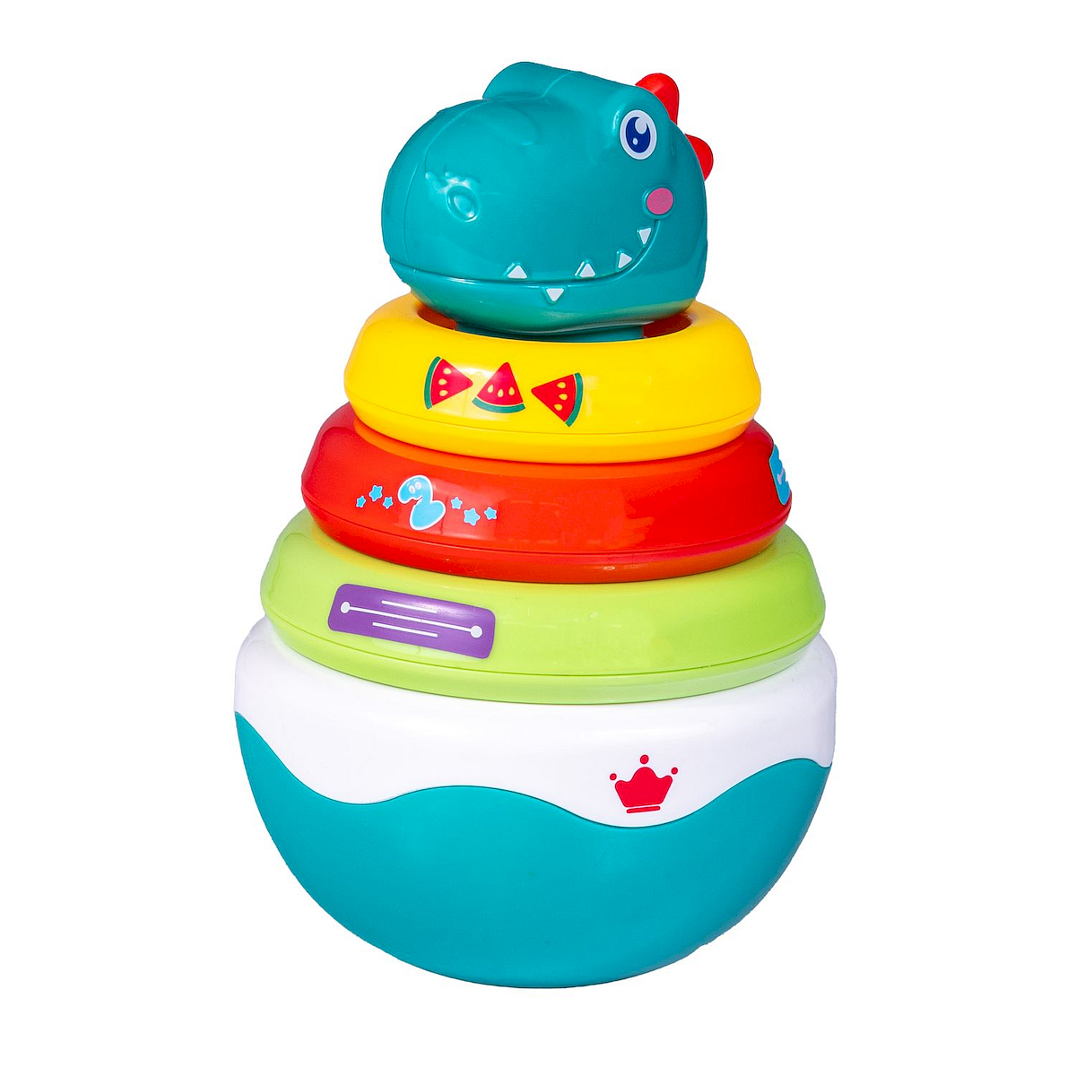 

Piramidka Wieża Sorter Wańka Wstańka Dino Smily