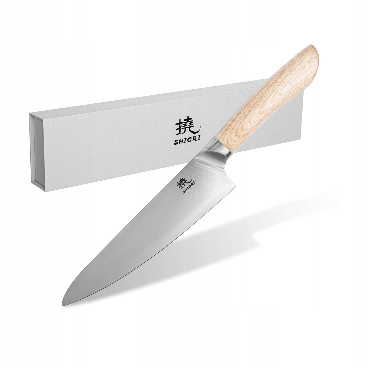 Nůž šéfkuchaře Shiori Shinogi Sifu z oceli 10Cr15CoMov