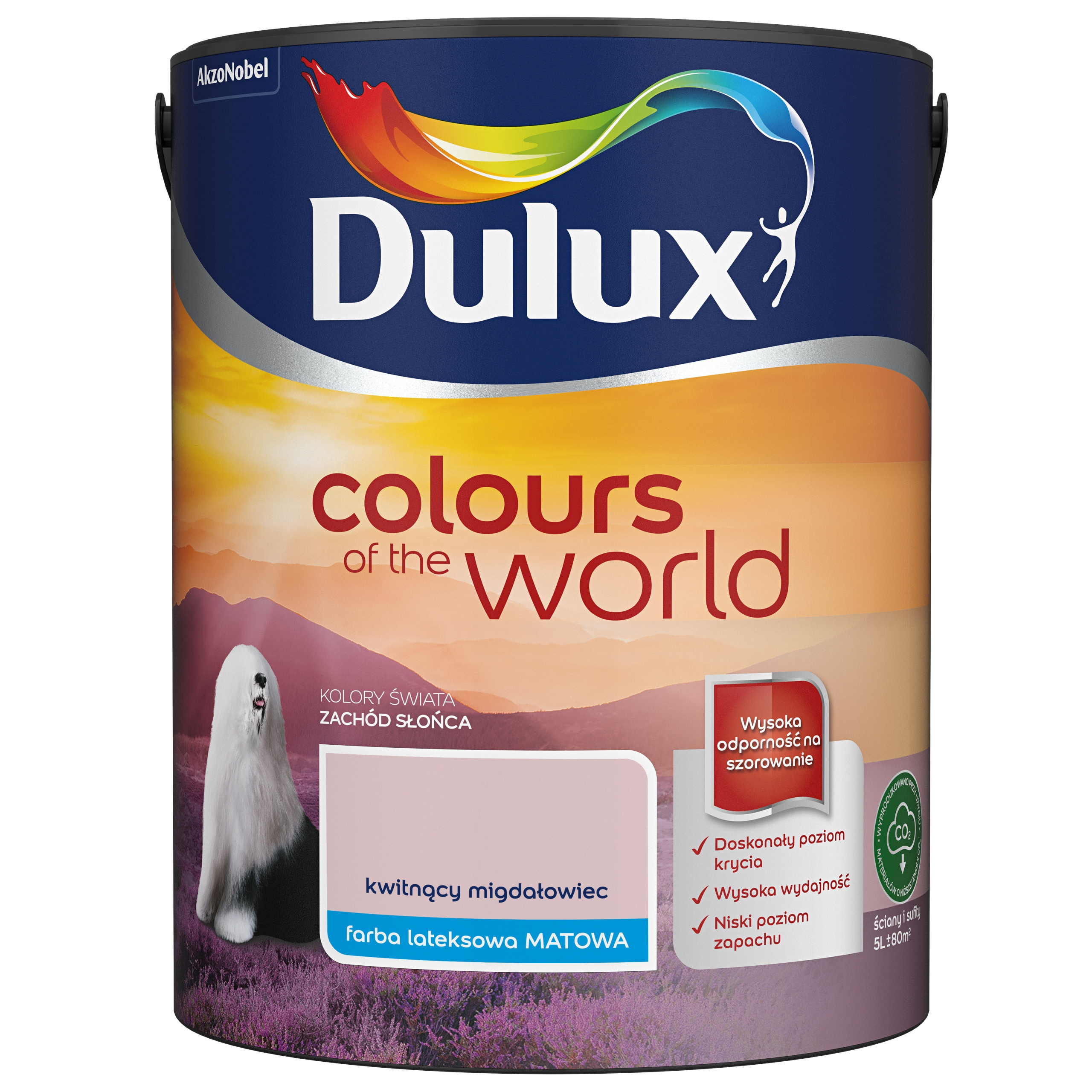 Dulux Barvy Světa Barva Kvetoucí Mandloň 5L