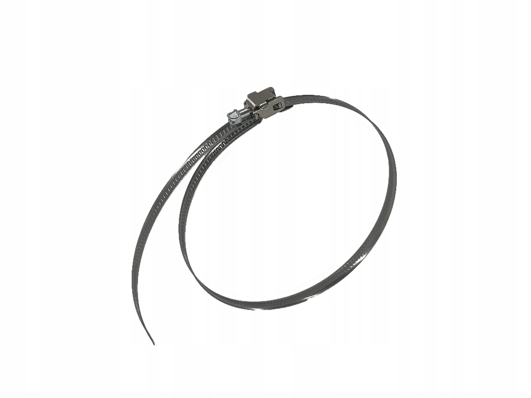 OPASKA ZACISKOWA ślimakowa ze STALI NIERDZEWNEJ na rury fi 60-215mm