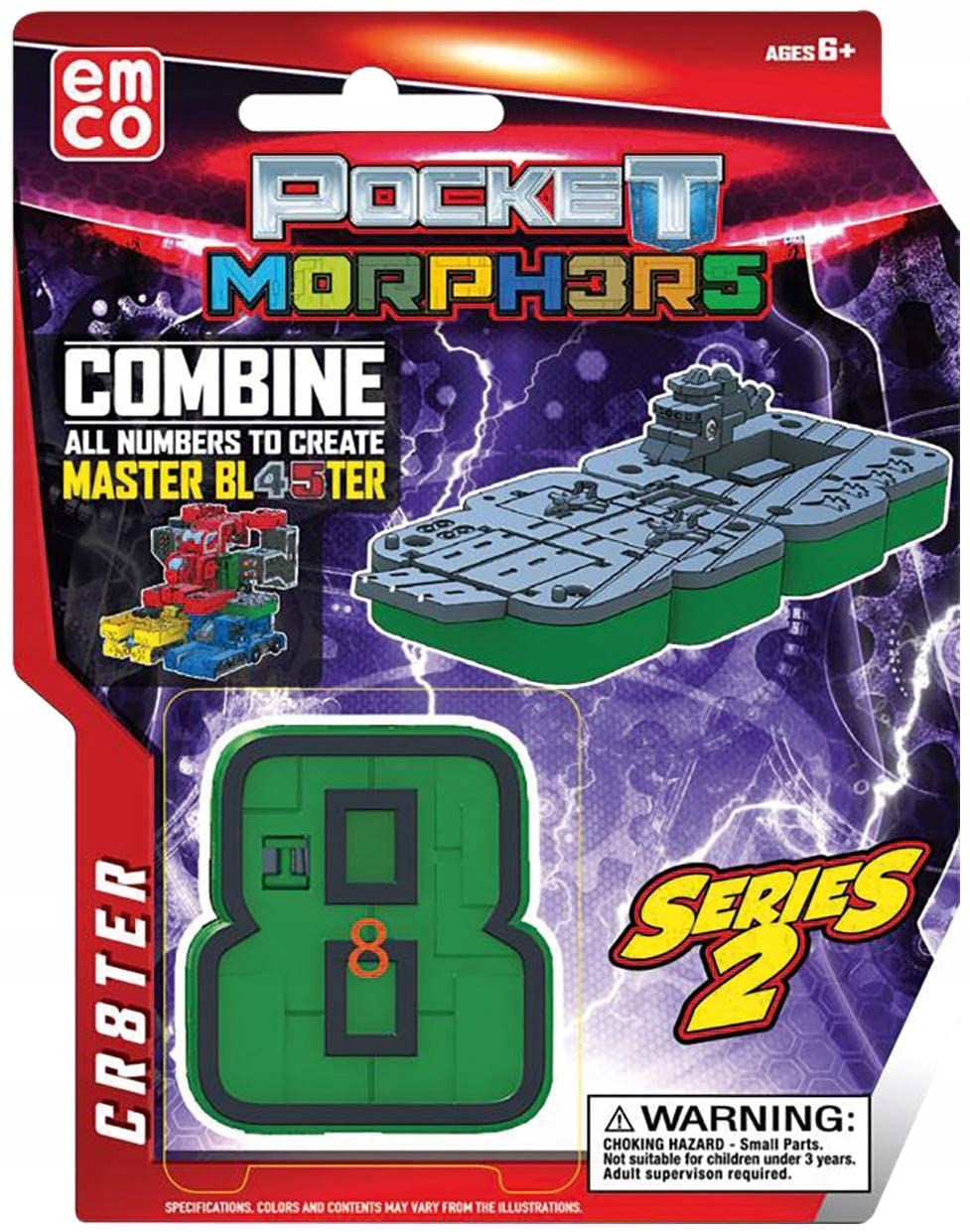 POCKET MORPHERS S2 Jedna Cyfra Transformująca 0- 9 Marka Pocket