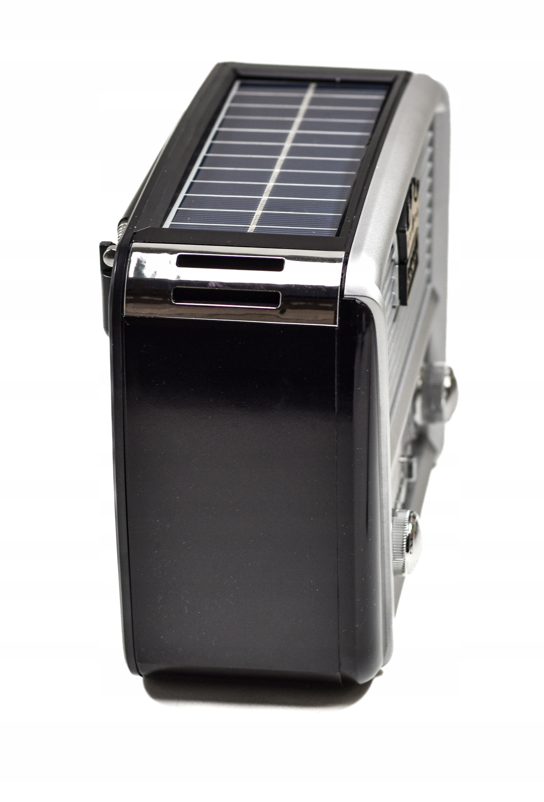 RADIO RETRO SOLAR SOLARNE LATARKA LED GŁOŚNIK USB Szerokość produktu 23 cm