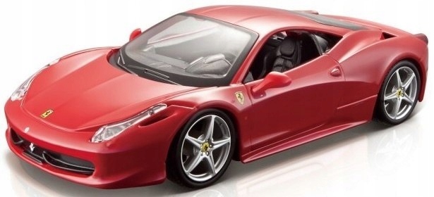 Ferrari 458 Italia červená model Bburago 26003