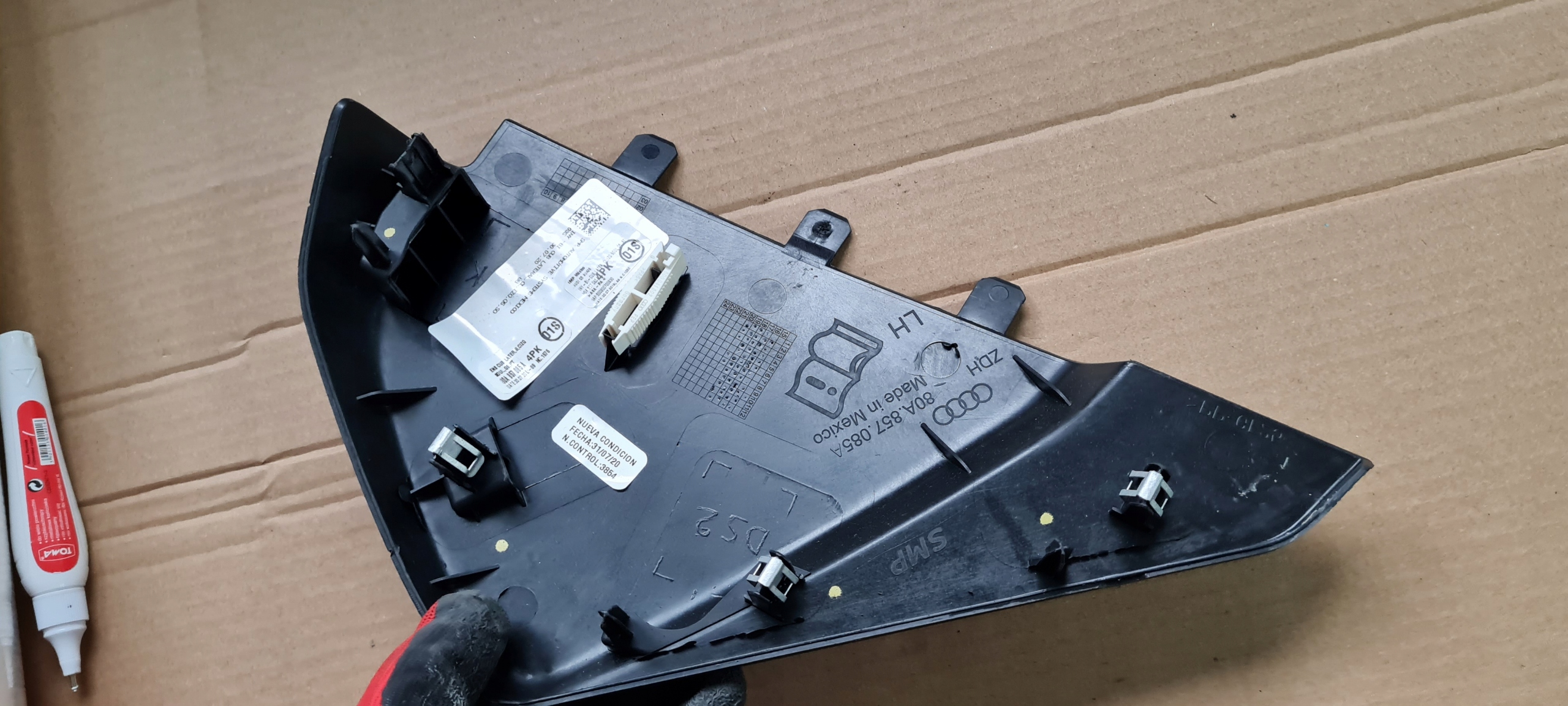 Q5 80A SQ5 fedél táblák fedél bal bal eleje 80A857085A