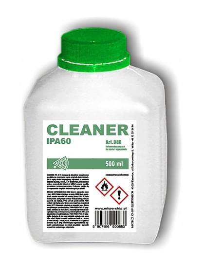 

Alkohol Izopropylowy Ipa Izopropanol 60% 500 ml