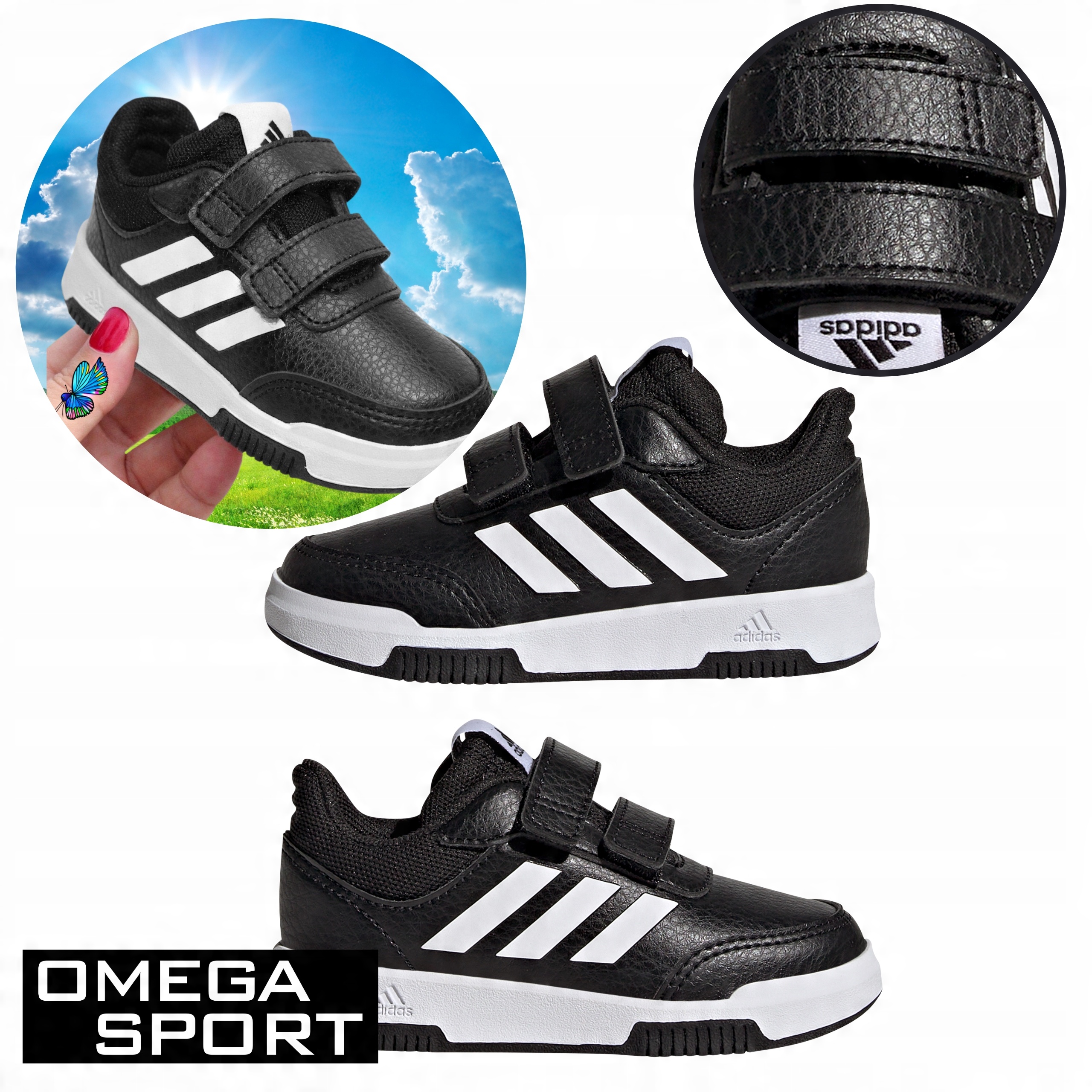 

buty Na Rzepy dziecięce Adidasy sportowe adidas