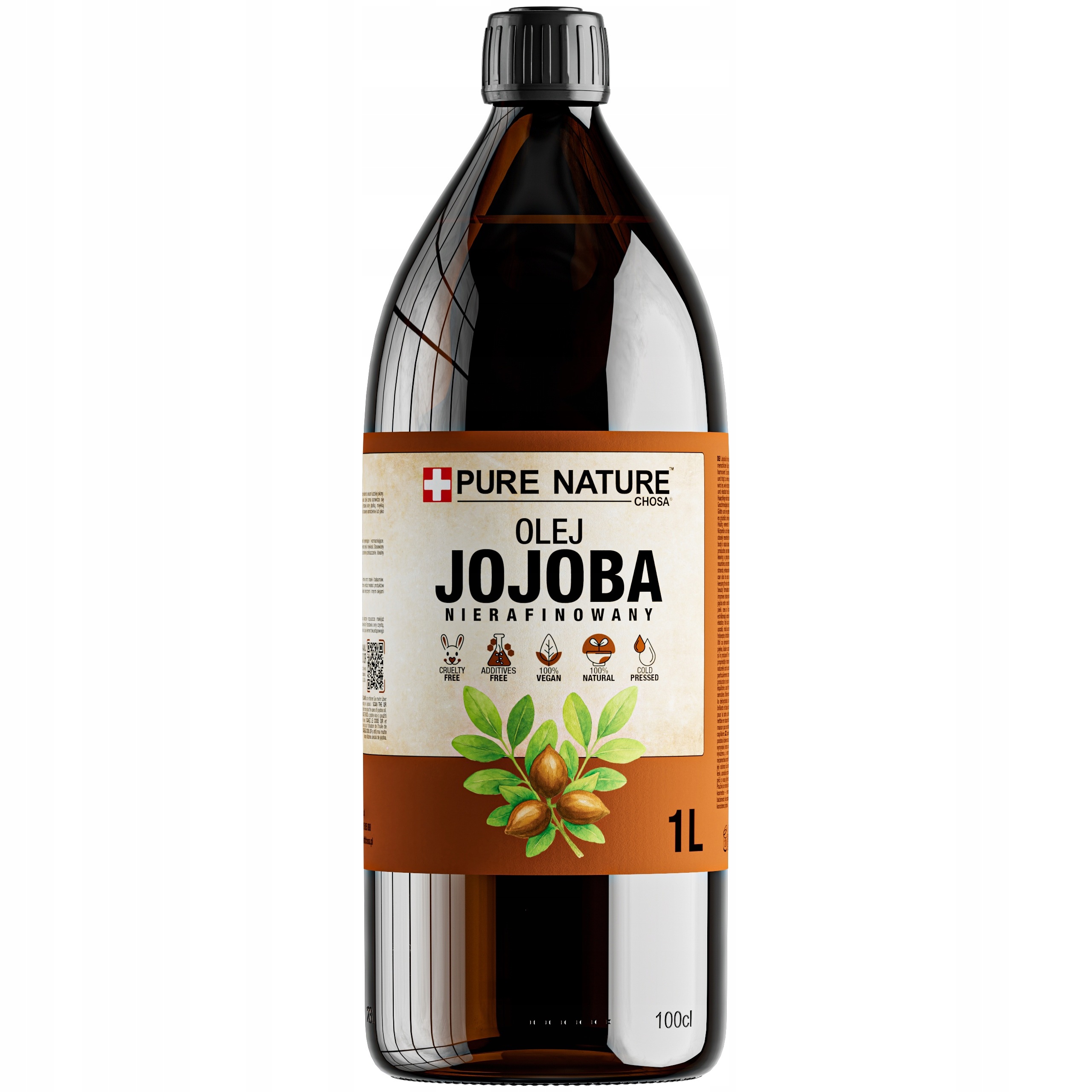 Jojobový olej nerafinovaný lisovaný za studena 1000 ml 1 l