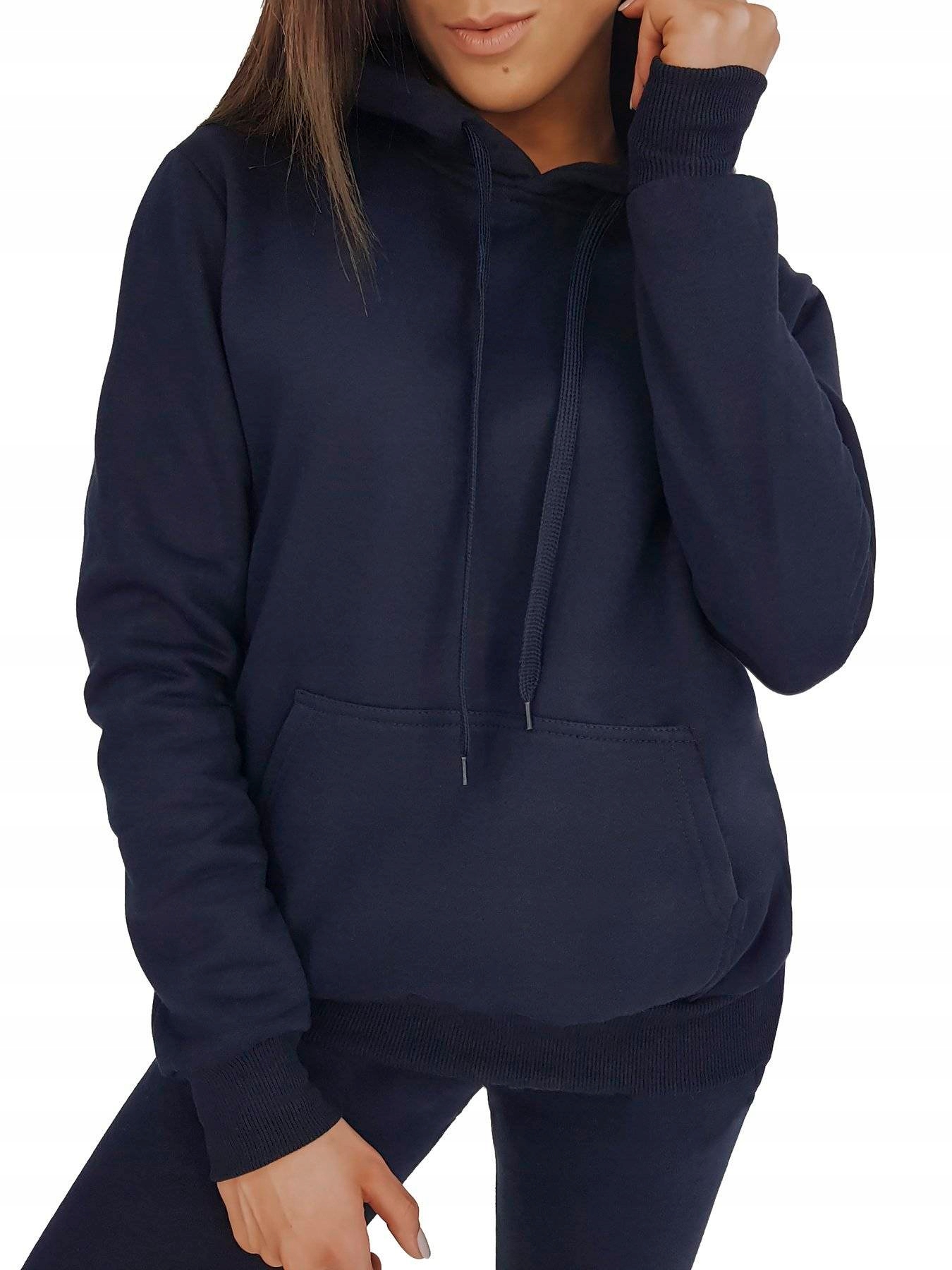

Bluza Damska Basic Z Kapturem by0561 - S