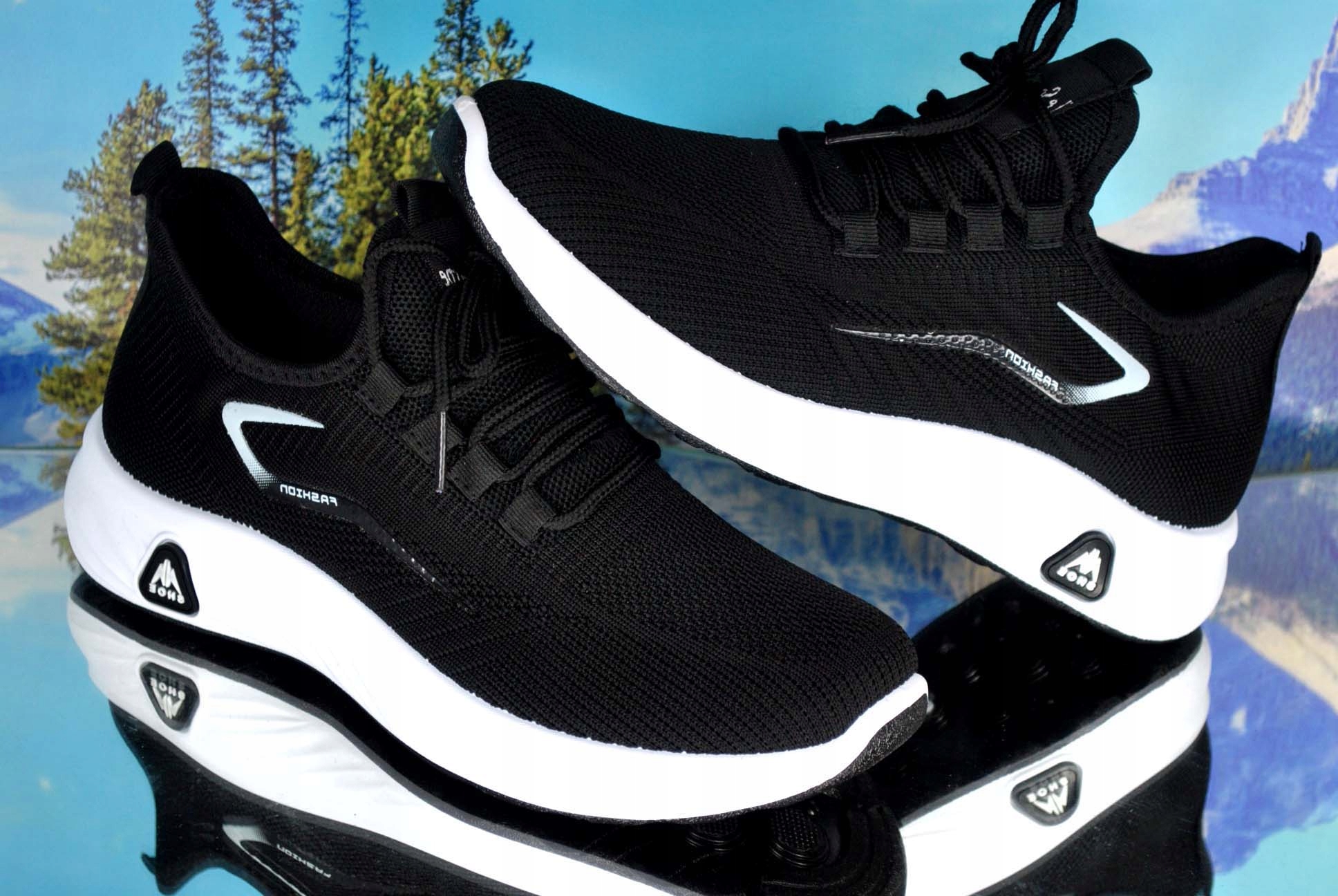 ADIDASY SPORTOWE Do BIEGANIA MĘSKIE BUTY MŁODZIEŻOWE lekkie trampki Rozmiar 40-41