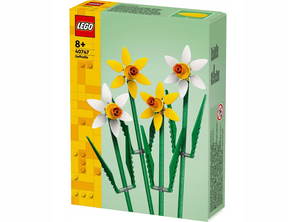 LEGO ICONS 40747 Żonkile Płeć chłopcy dziewczynki unisex