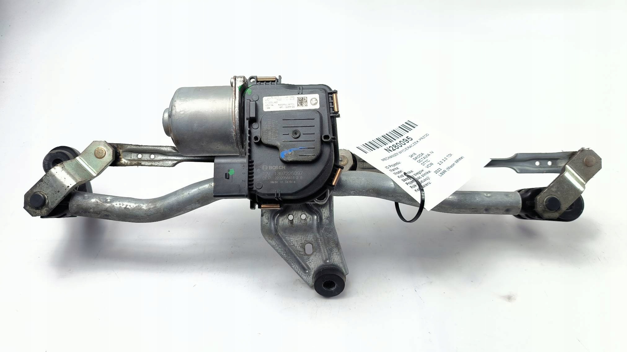 wiper mechanism front EU 5E4955023A SKODA OCTAVIA IV