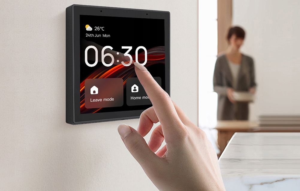 AVATTO PANEL STEROWANIA STEROWNIK ŚCIENNY DO OŚWIETLENIA T6E PANEL S Zawartość zestawu centrala sterująca