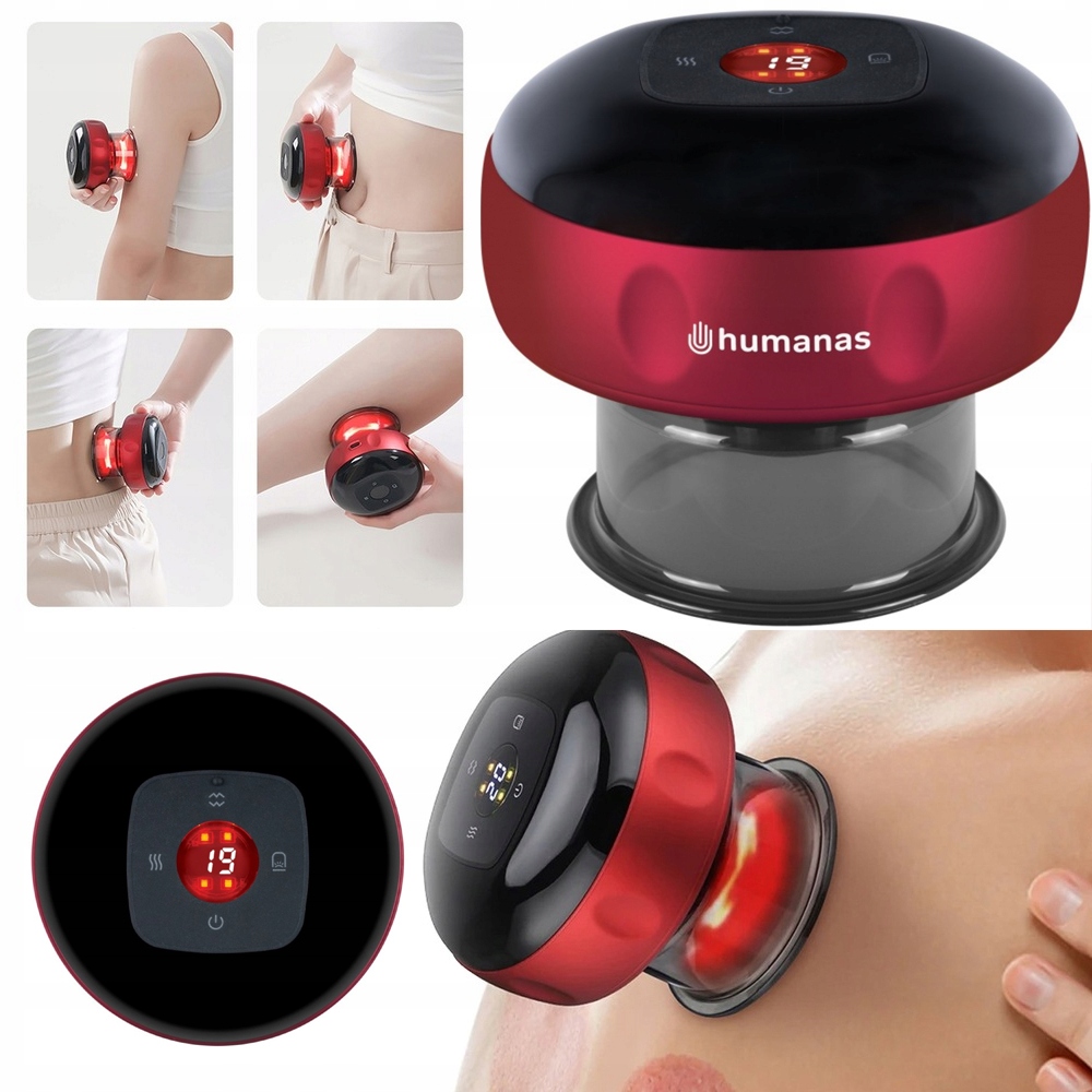 Elektroniczna Bańka Chińska Do Masażu Na Cellulit