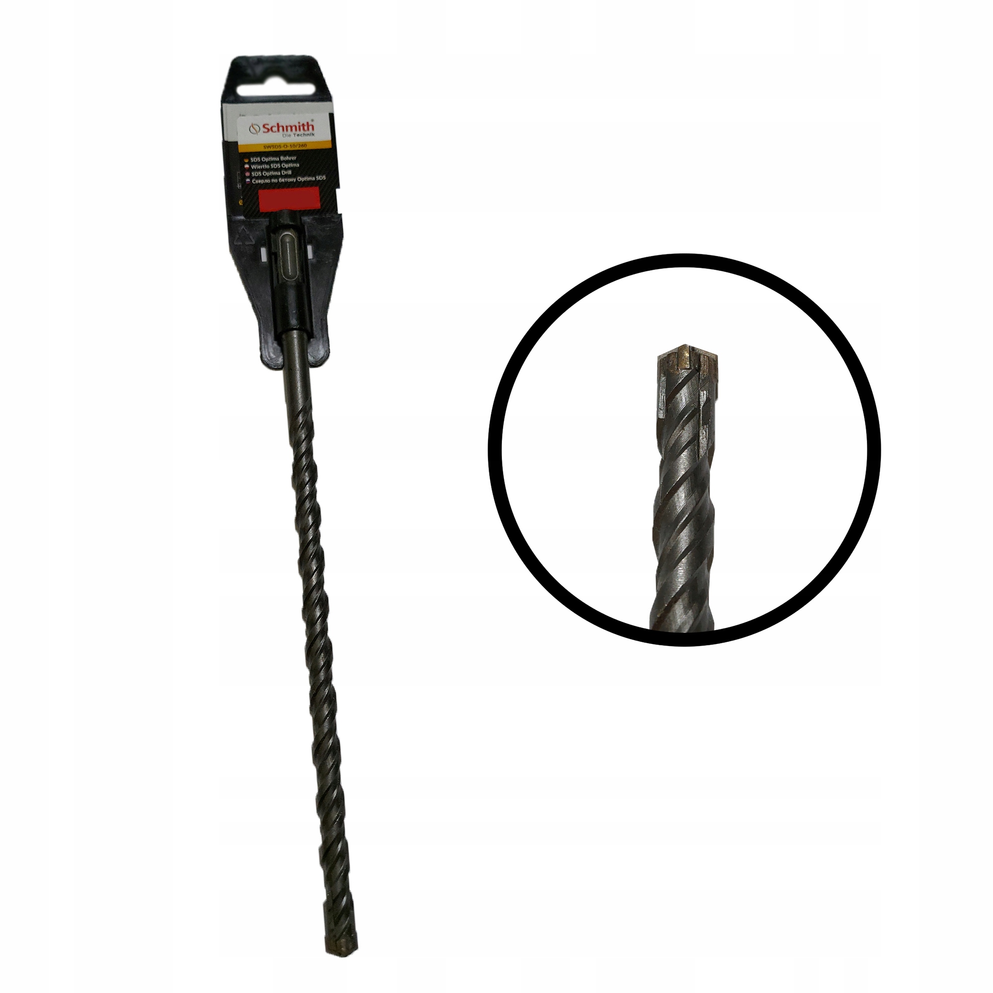 

Wiertło Do Betonu 10x310 Sds Optima Schmith