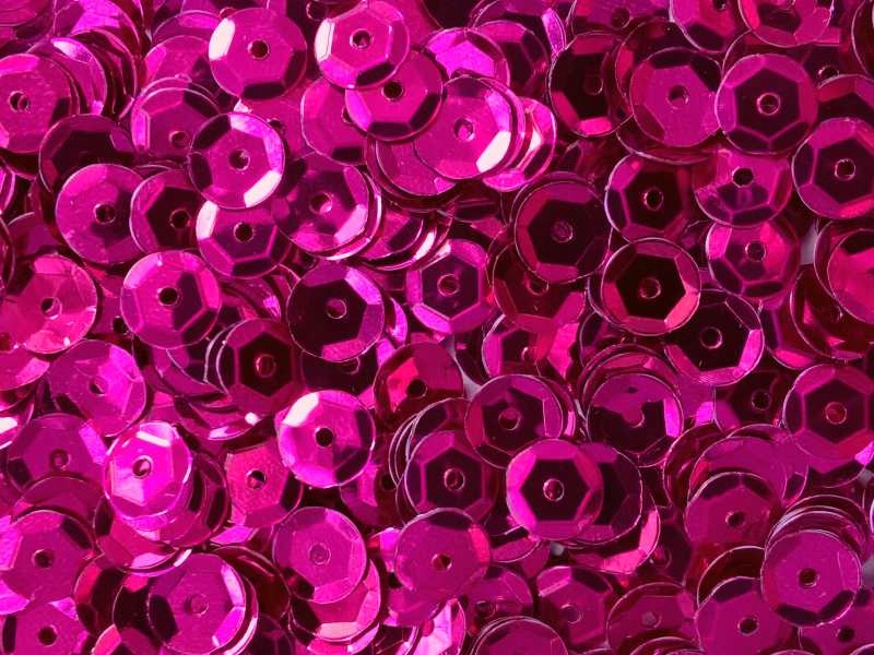 Cekiny łamane kolor 78 ciemnoróżowy 6 mm 10 g
