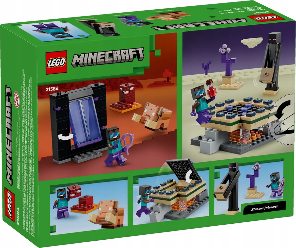 21584 Lego Minecraft Cesta přes portál Netheru a Kresu