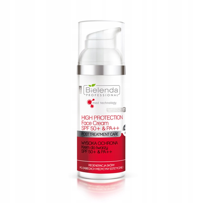 

Bielenda Pro Krem do Twarzy Wysoka Ochrona SPF50