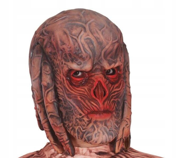 Latexová Maska Mimozemšťan Mimozemšťané S Chapadly Alien Halloween Převlek