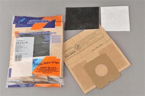 Zestaw Worków Odkurzacza Zelmer 1500 Z Filtr