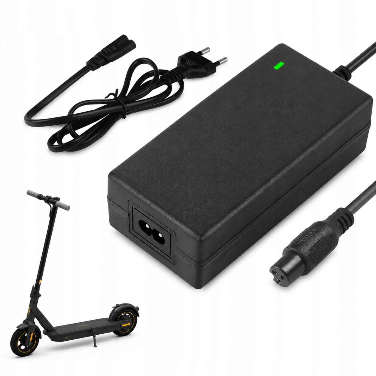 Ładowarka Do Roweru Elektrycznego Hulajnogi Zasilacz 42V 2A 3pin