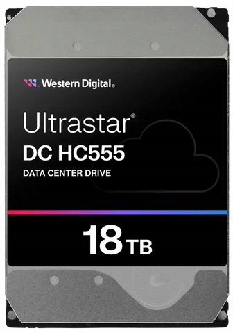 Wd Ultrastar DC HC555 18TB Data Center Hdd Sata Se 0B48723
