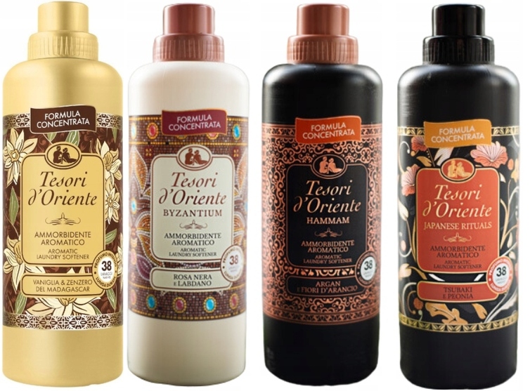 Levně Tesori d'Oriente Sada 4 krásných aviváží 760 ml Vbhj