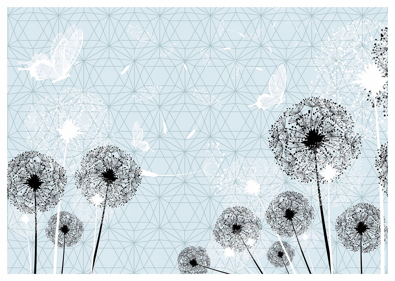 Fototapeta Dmychadla s motýly jemný vítr abstrakce 400x280 lepidlo