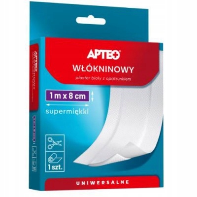 

Apteo Plaster włókninowy 1 m x 8 cm, 1 sztuka