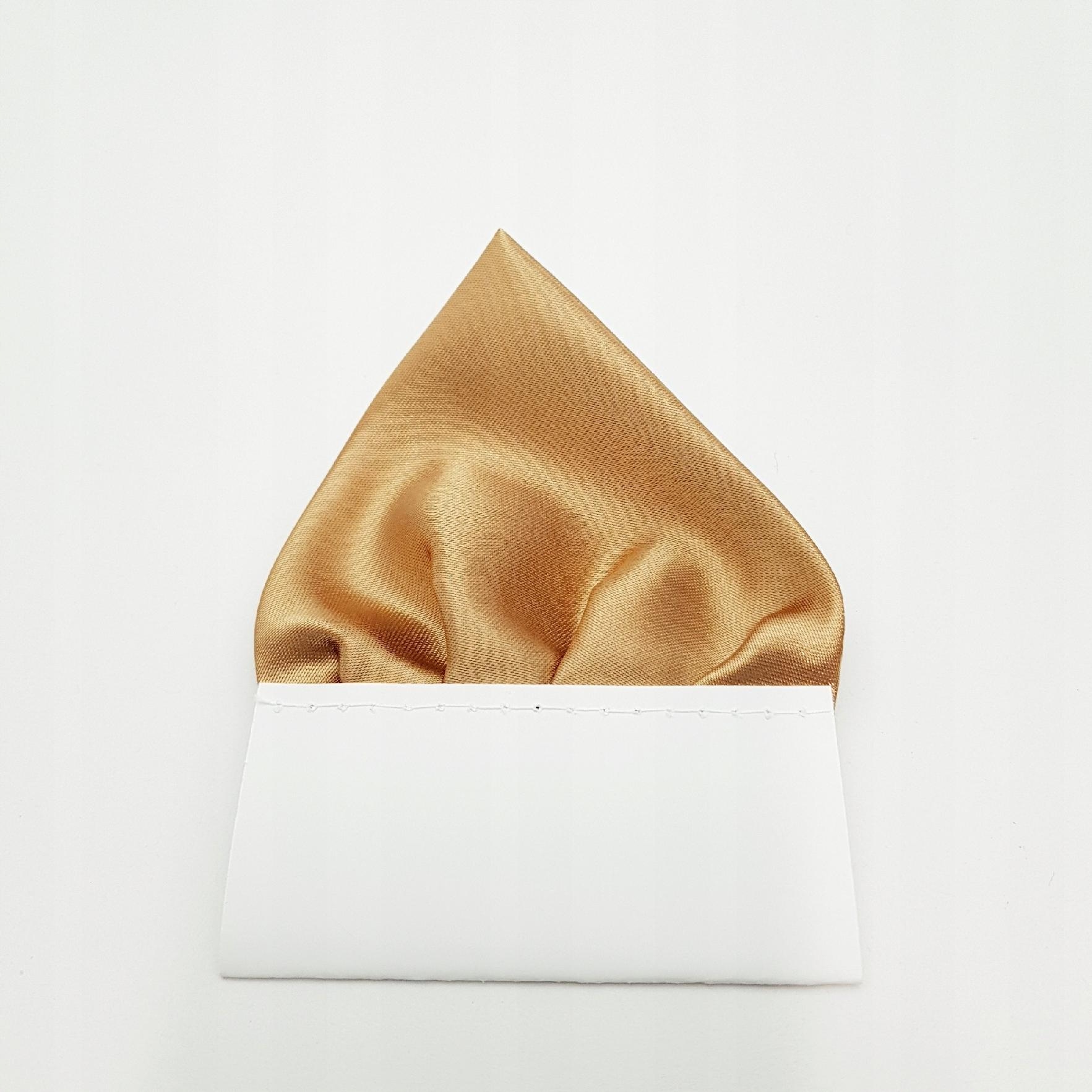 STARE ZŁOTO-BEŻ WYPUSTKA POŁYSK POSZETKA CHUSTECZK Marka inna