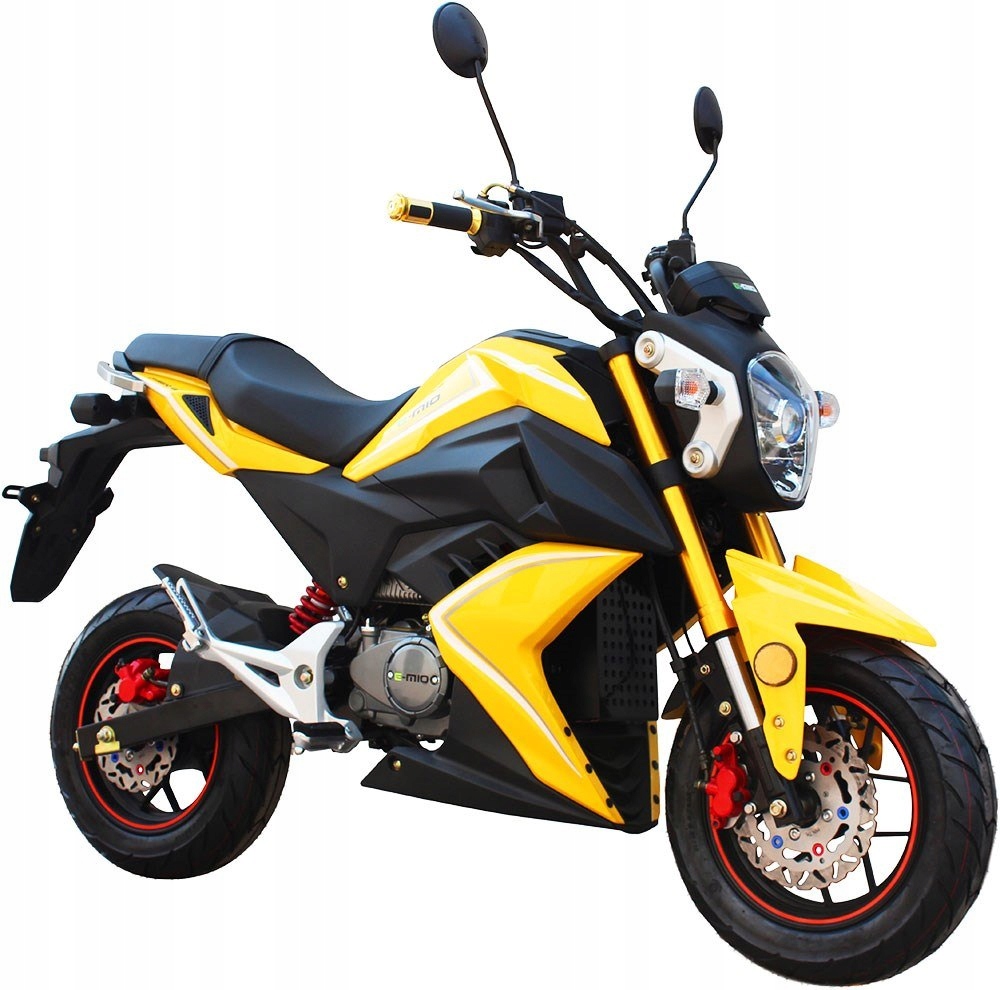 Elektrický moped E-MIO Vento žltý výkon 2300W,