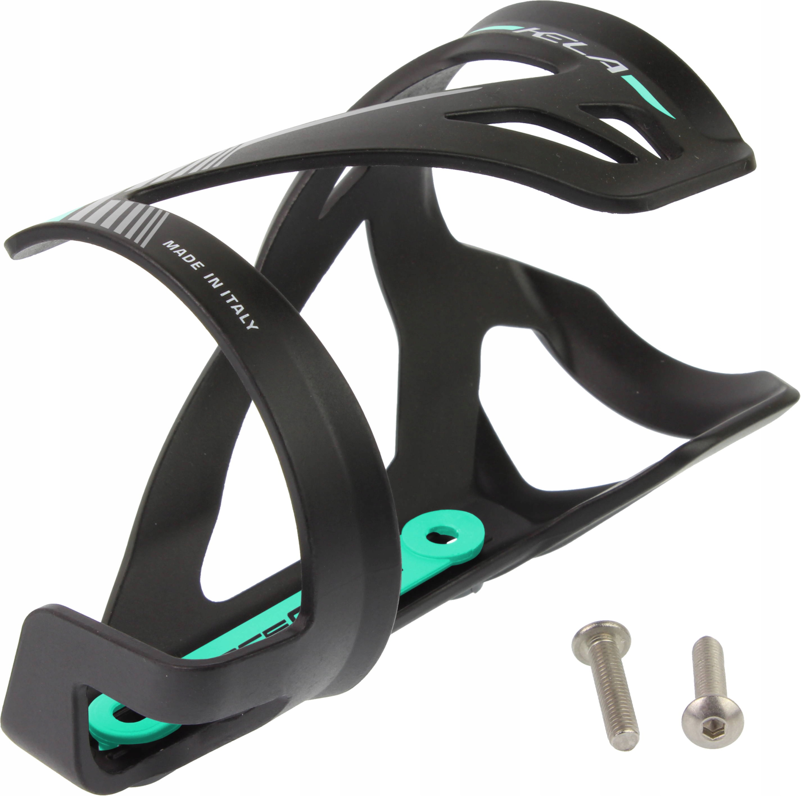 KOSZYK BIDONU UCHWYT RACEONE KELA BLACK CELESTE