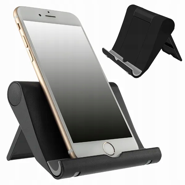 SOLIDNY REGULOWANY SKŁADANY STOJAK UCHWYT PODSTAWKA NA TELEFON POD TABLET