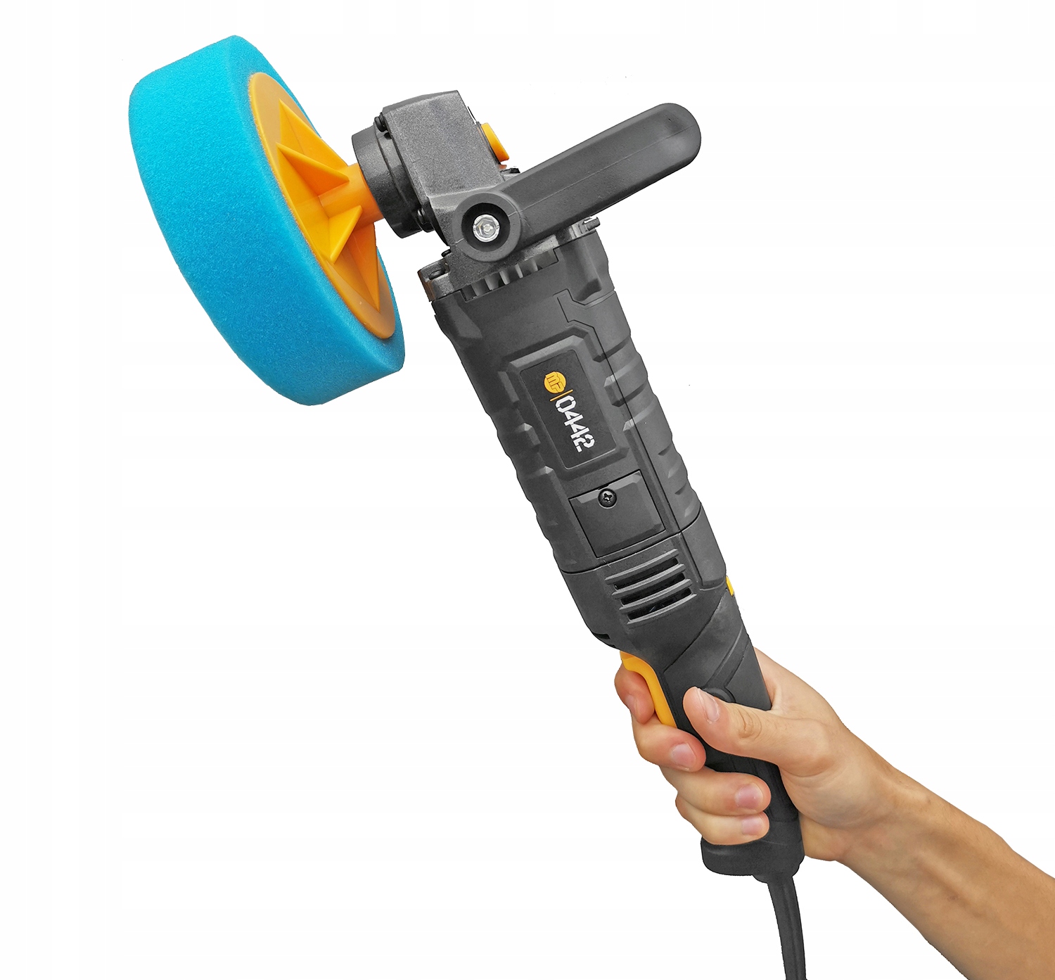 POLERKA SAMOCHODOWA SZLIFIERKA Z REGULACJĄ OBROTÓW + ZESTAW GĄBEK + FILC Zasilanie sieciowe