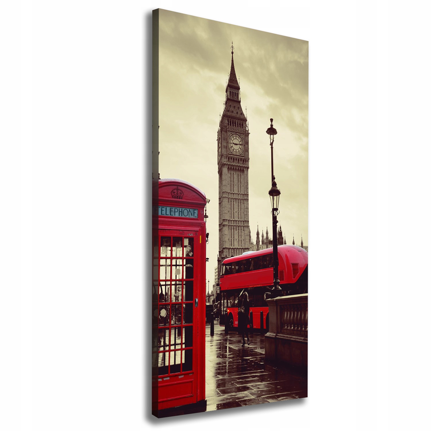 

Foto obraz na płótnie Big Ben Londyn 50x125 cm