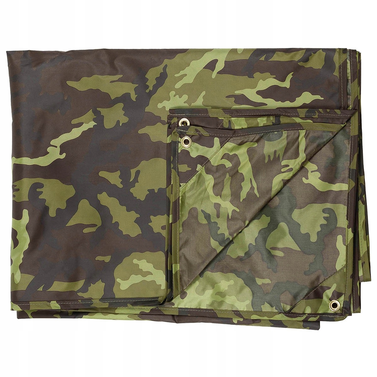 Tarp 3x3 m, metalowe oczka cz tarn camo