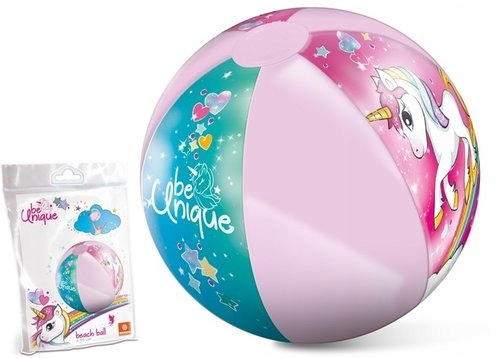

Piłka Plażowa Dmuchana 50 cm jednorożec