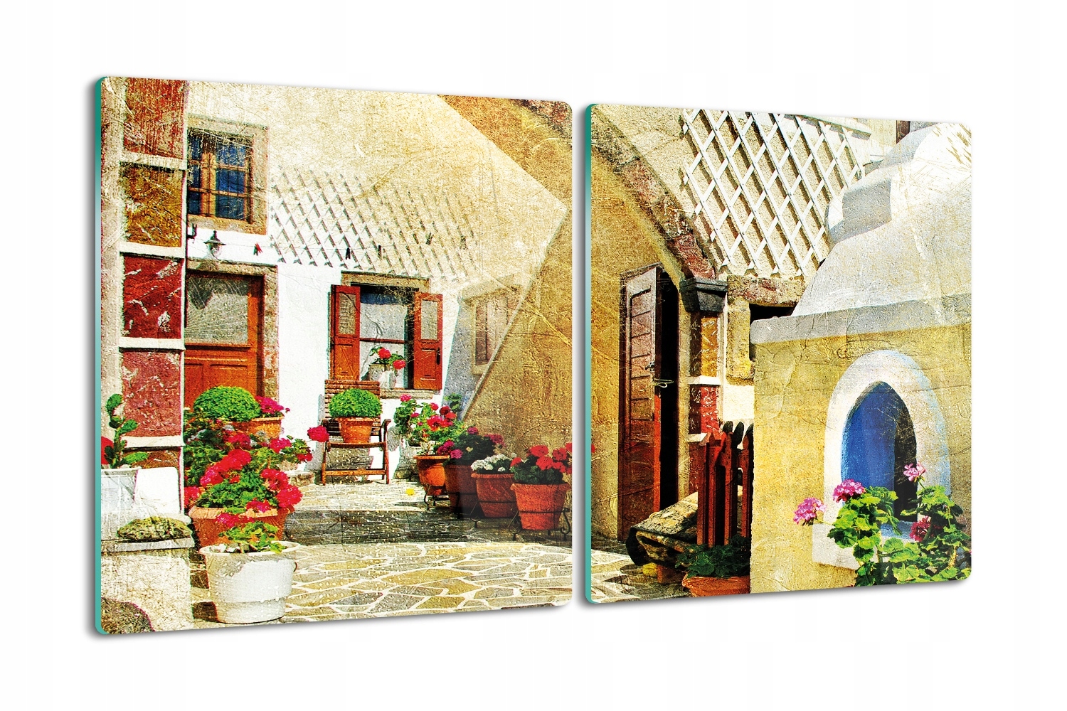 

ze szkła deska 2x40x52 prostokątna Ulica Santorini