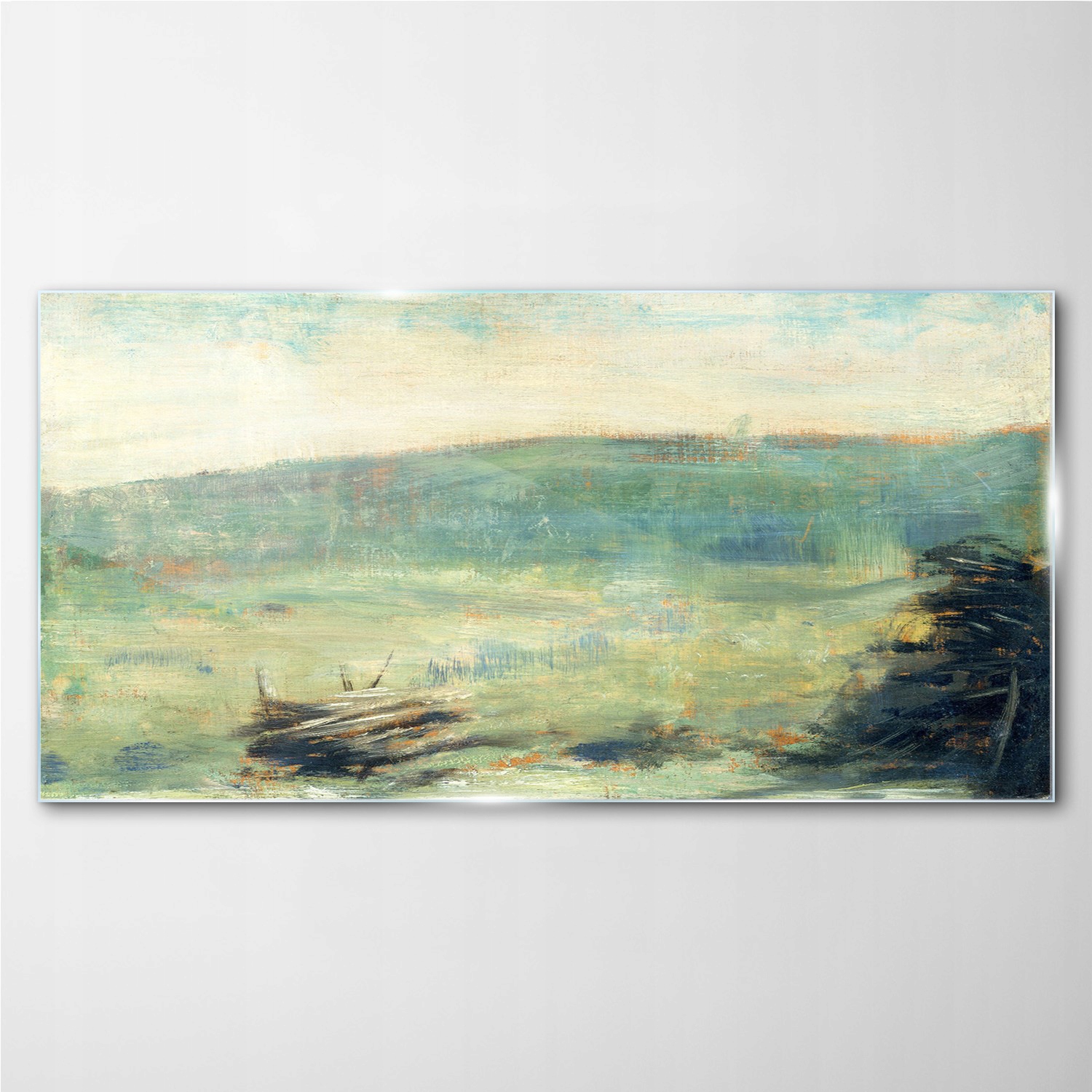 

Obraz szklany Krajobraz w saint ouen Seurat 140x70
