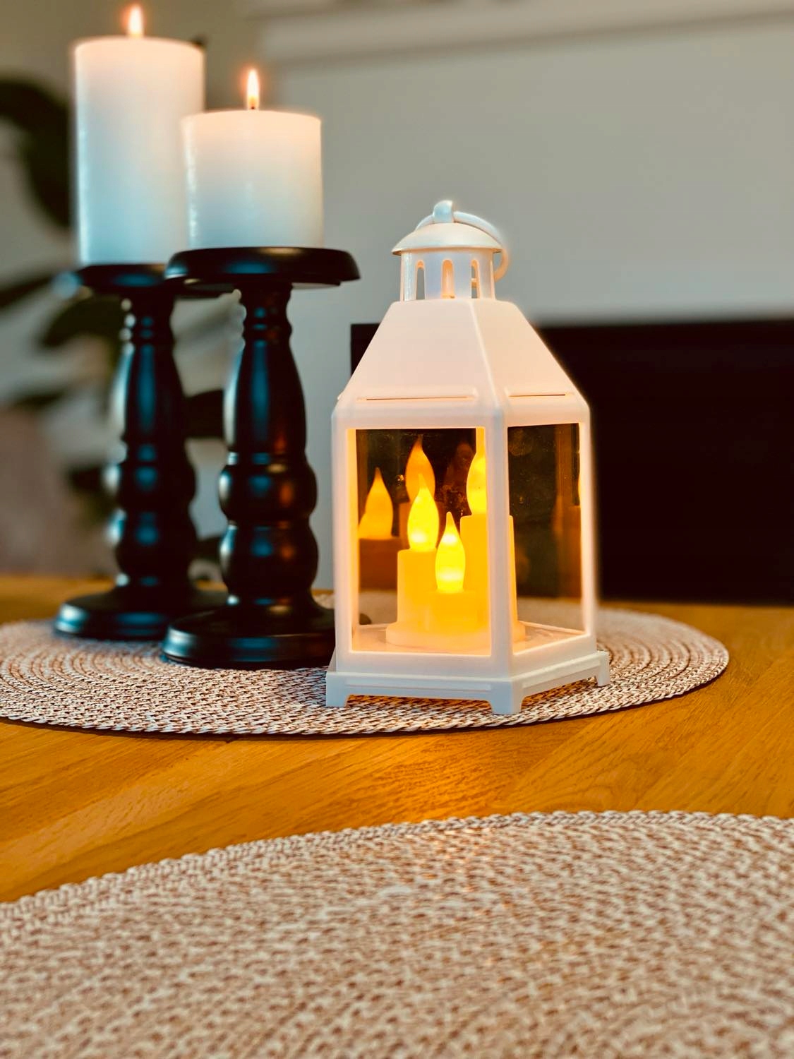 LAMPION LATARNIA ZE ŚWIECZKĄ LED OGRODOWA LAMPA ZNICZ ŚWIECZKA 23 Marka inna