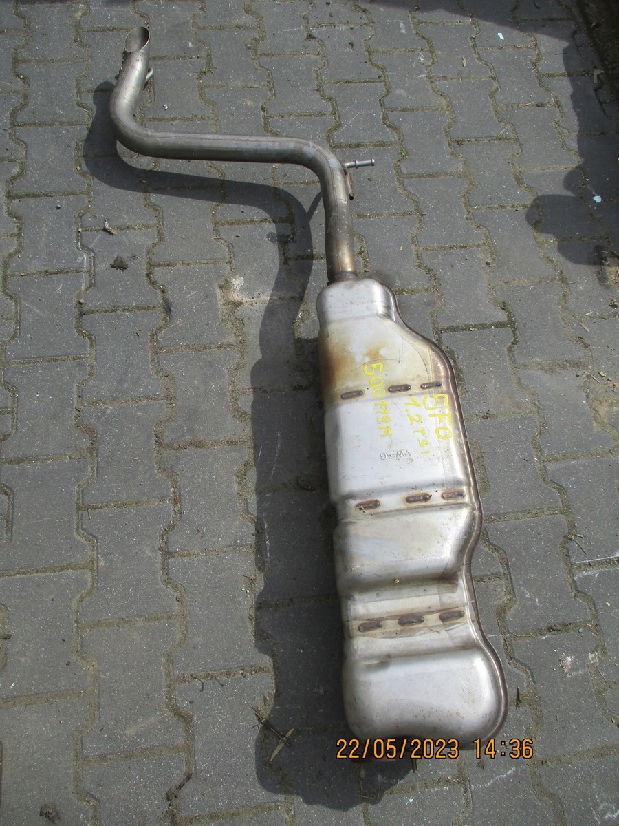 muffler, exhaust VW GOLF 7 5G0 5Q0119M