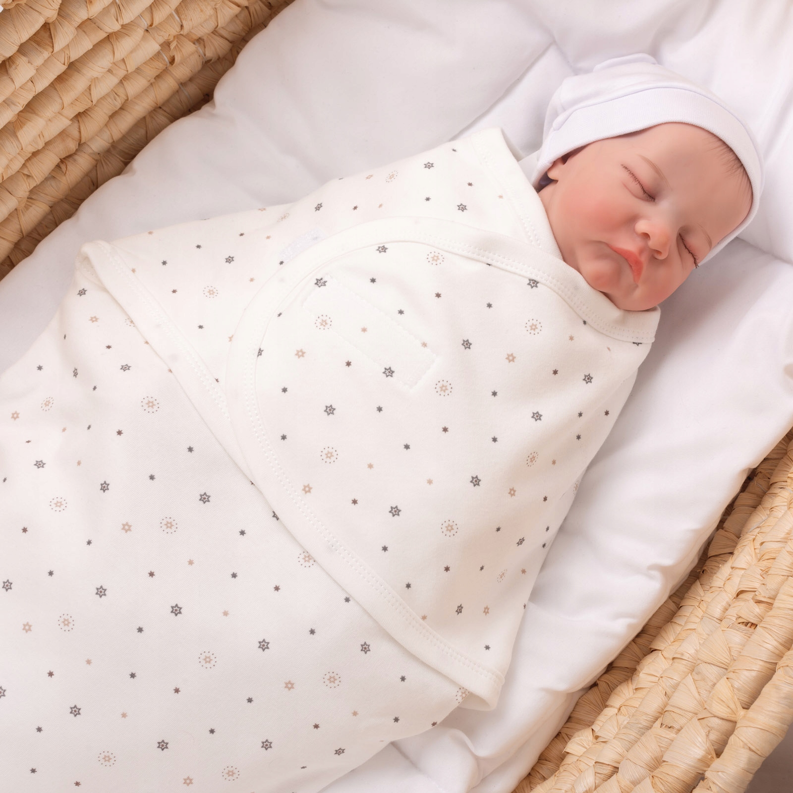 OTULACZ DLA NOWORODKÓW KOKON ŚPIWOREK DZIANINOWY Marka Jukki