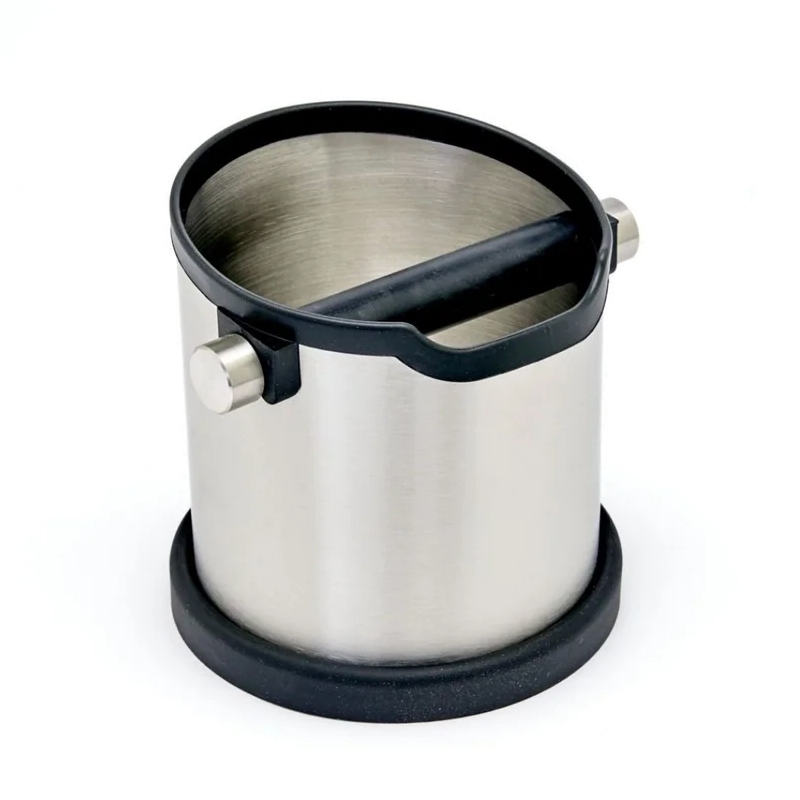 Odbiaj do Fusów Kawy Rhinowares Knock Box Stal Nierdzewna