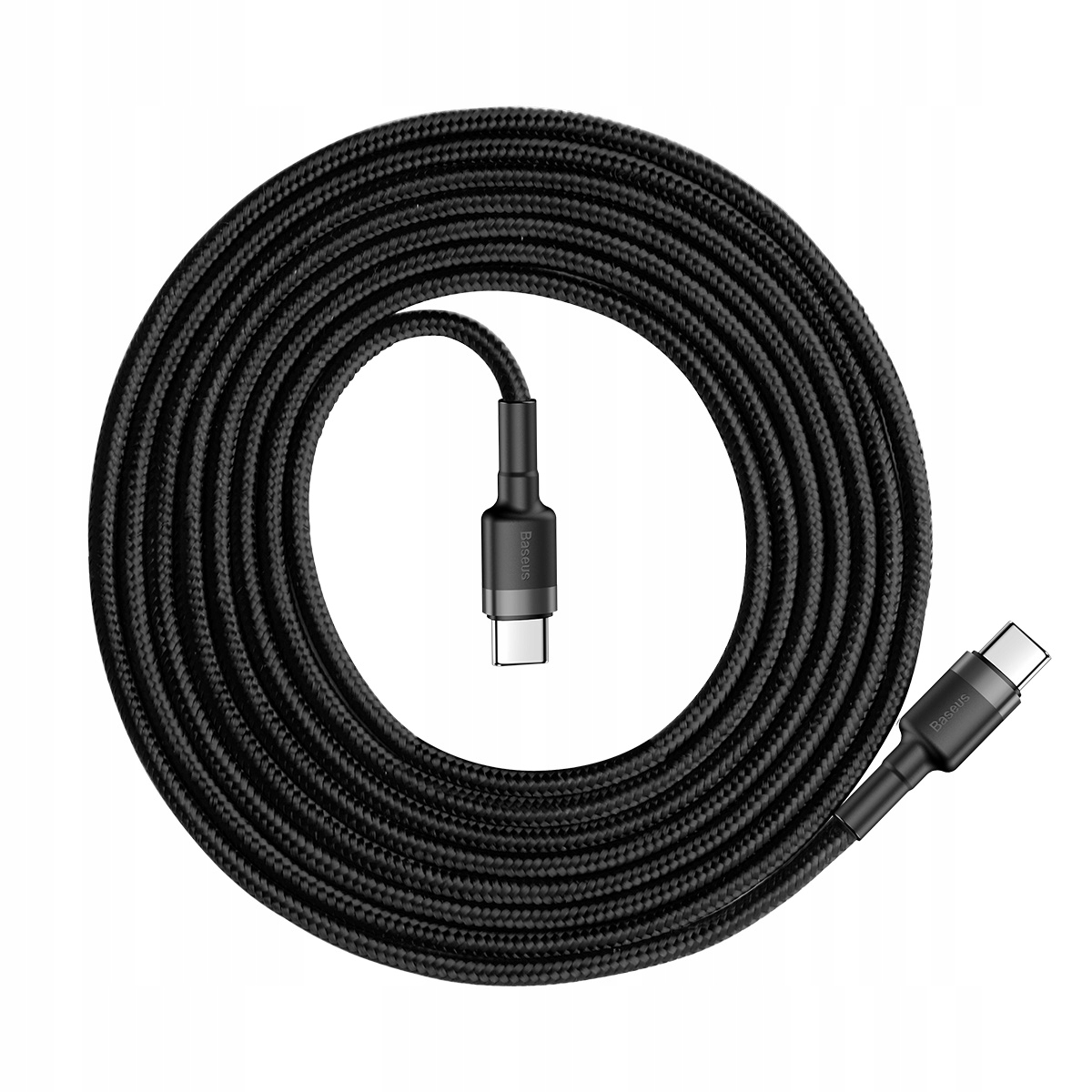 BASEUS MOCNY KABEL USB-C SZYBKIE ŁADOWANIE TYP-C TYPE-C PD 60W QC 3.0 2M Stan opakowania oryginalne