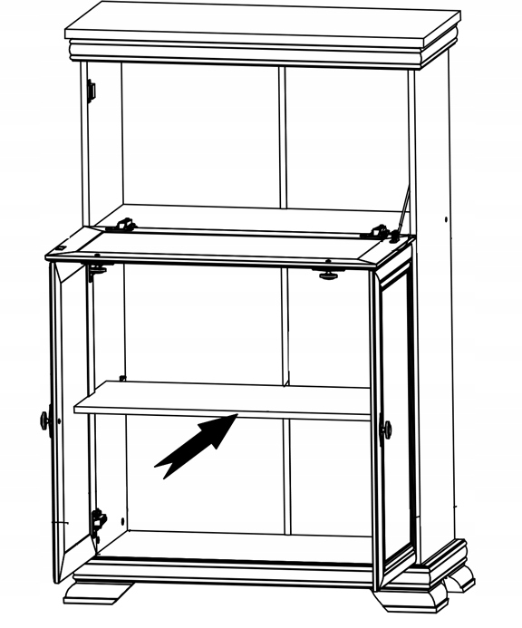 Komoda KORA KK5, sosna andersen,GAŁA MEBLE,GRATISY Kolekcja KORA