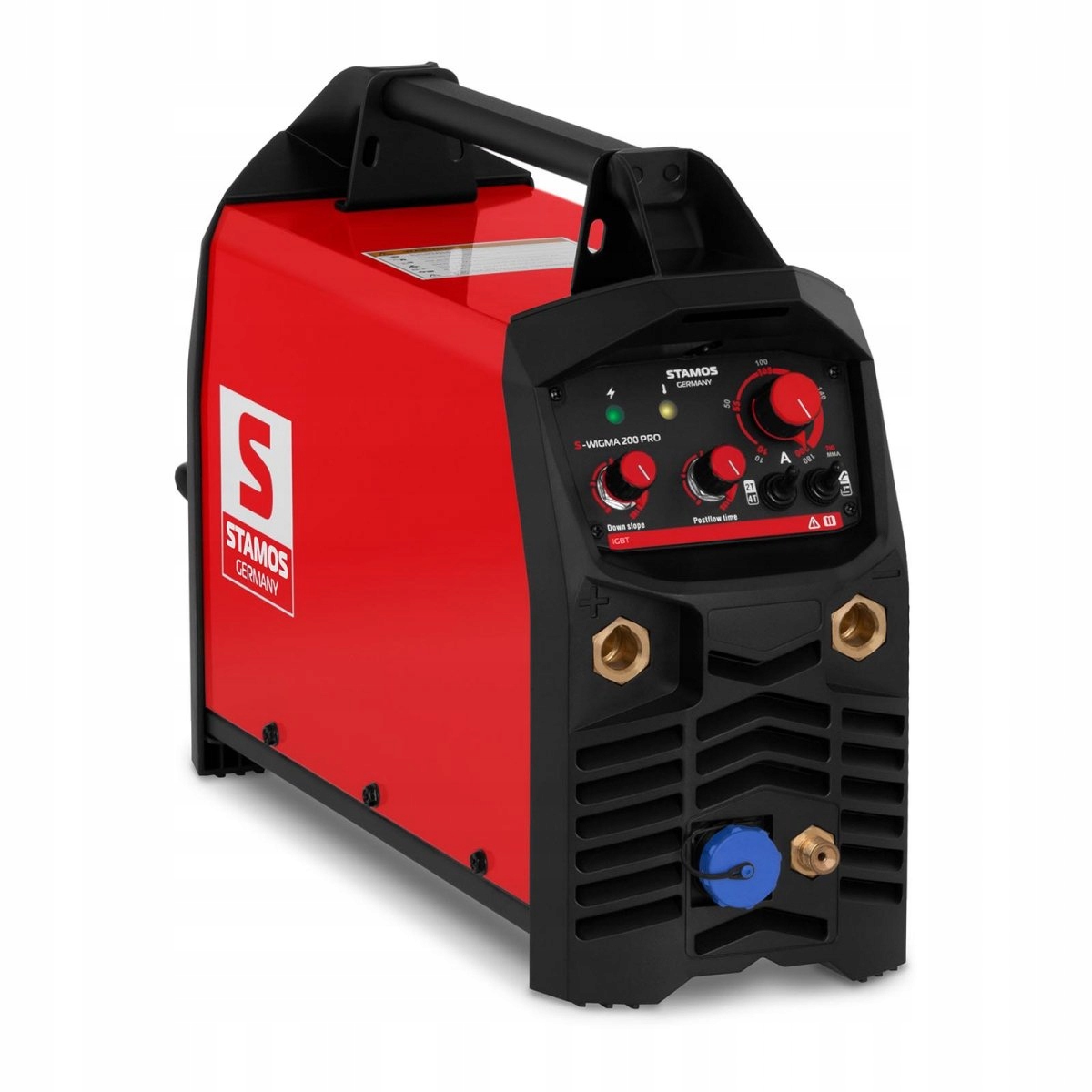 Spawarka TIG/MMA 200A 230V STAMOS S-WIGMA 200 PRO Informacje dodatkowe płynna regulacja prądu spawania