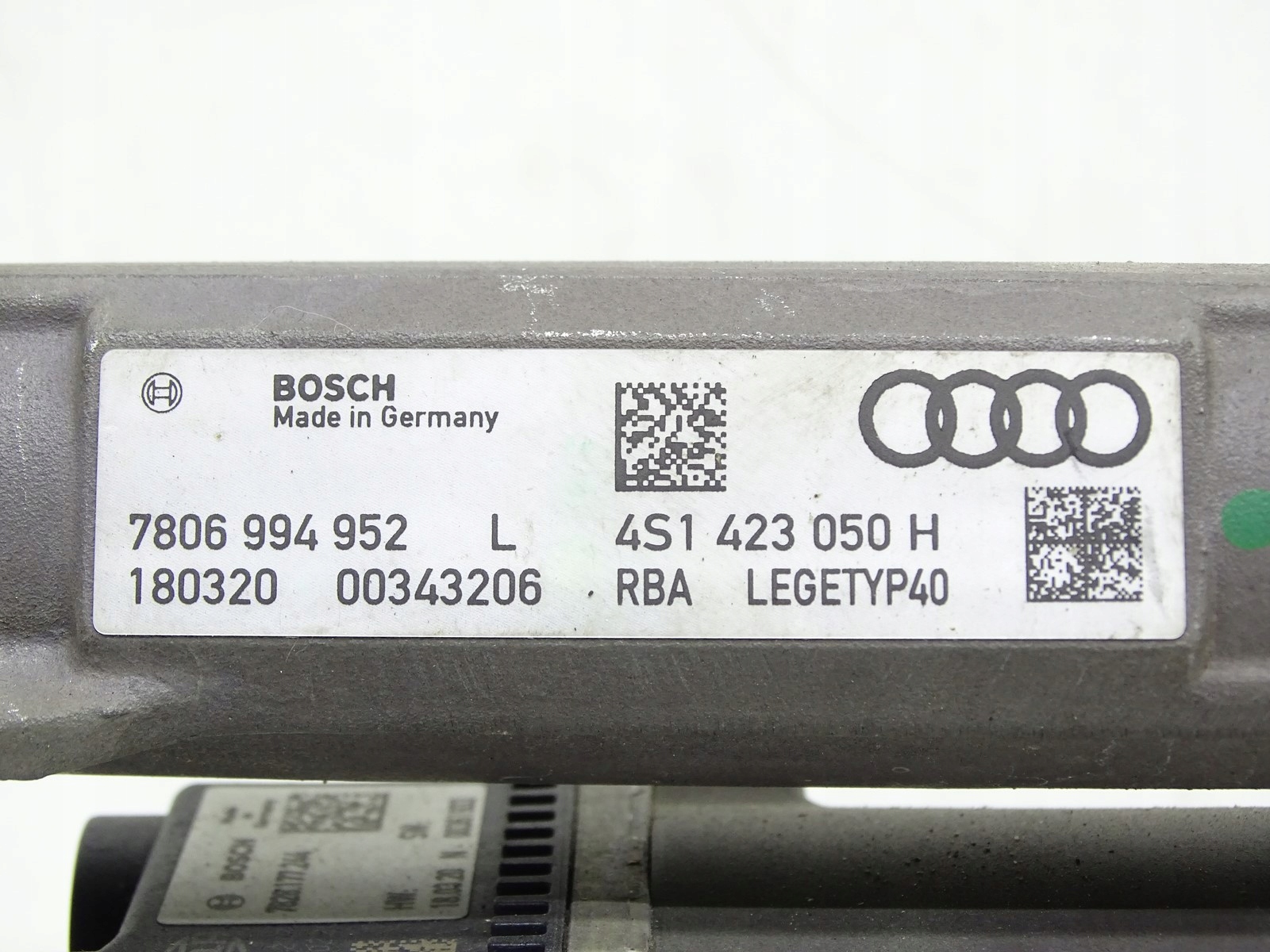 servo control STEERING GEAR AUDI R8 4S 5.2 FSI V10 EU 4S1423050H