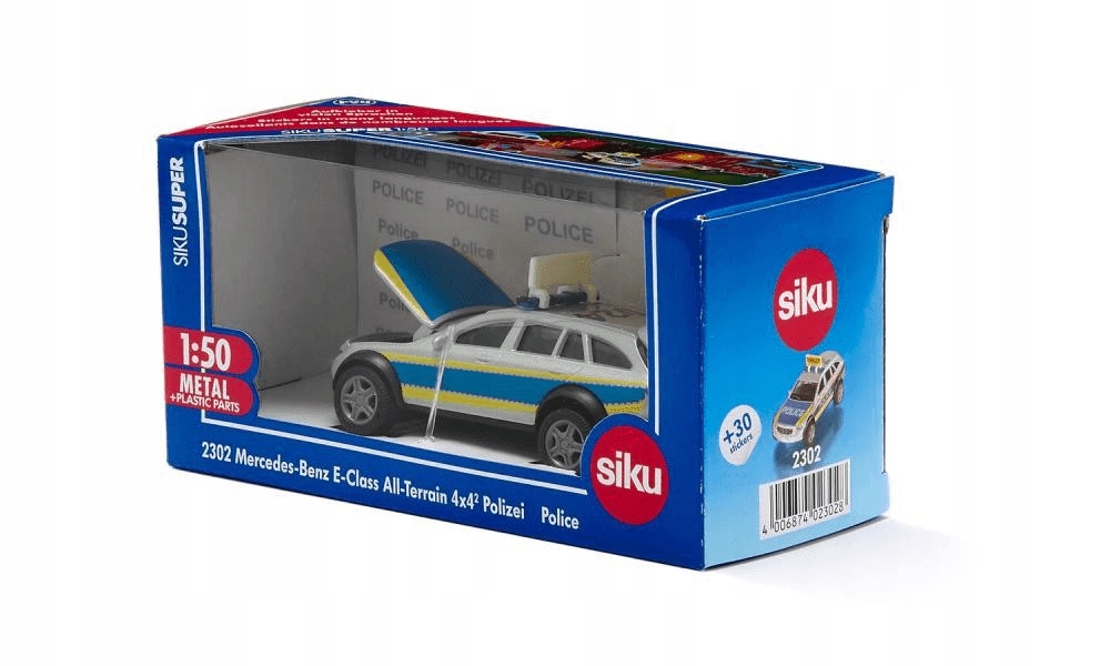 

Siku Radiowóz Mercedes 4x4 S2302